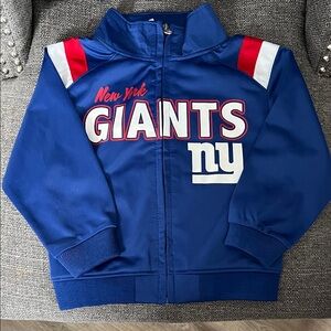 Blue New York Giants Toddler Jacket